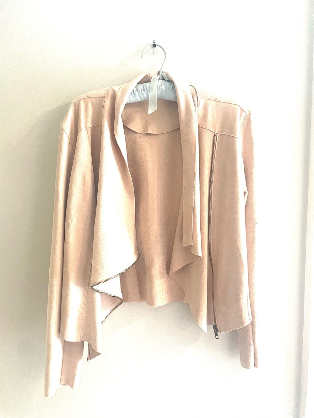 Suede feel jacket SZ M